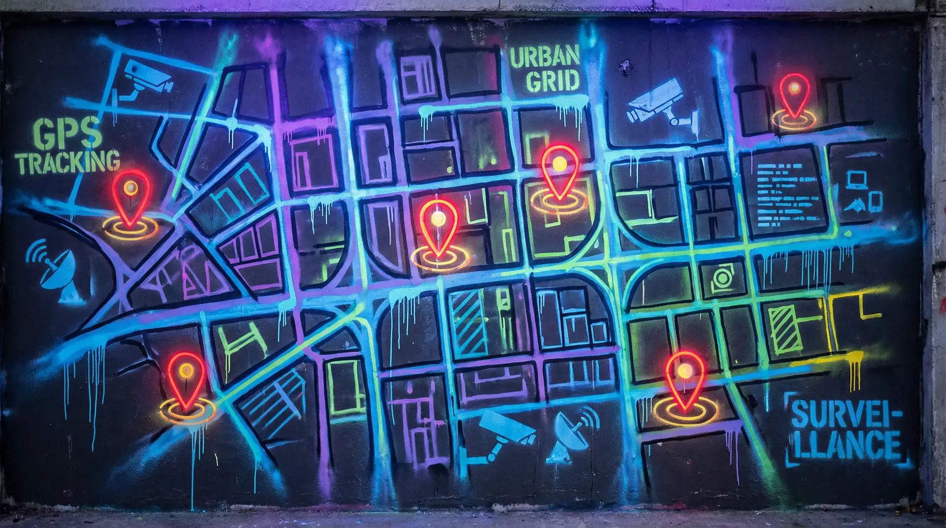 妈妈的朋友14完整视频有翻译 狗仔追踪地图 - 城市涂鸦风格